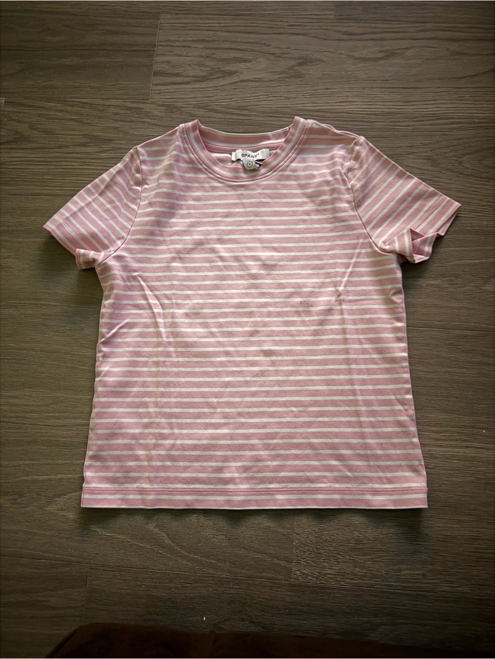 Spanx Cotton Crewneck Tee